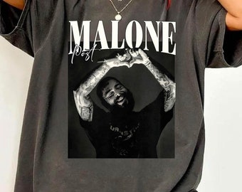 Comfort Colors Vintage Post Malone Shirt, Malone Rap Music Shirt, F1 Trillion Tour Shirt, Posty Rapper Shirt, Malone Music The Album