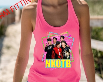 NKOTB Magic Summer 2024 Shirt, Next Level Racerback,  New Kids On the Block Shirt, Vintage NKOTB Group Shirt NKOTB Group Tour