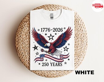 America 250 Anniversary Sweatshirt, 250 years of Freedom Tshirt, Retro American Flag