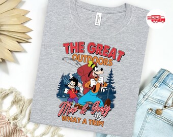 Disney Outdoor TShirt, Goofy Camping Shirt, Funny Camper Gifts, Fathers Day Gifts