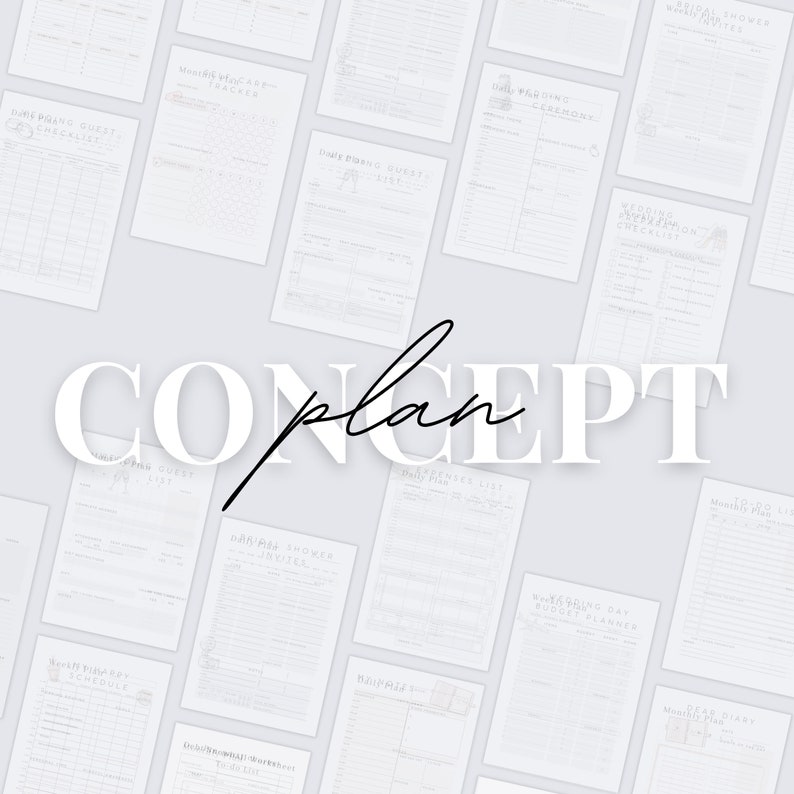 Business Planner Printable Canva Planner PDF Digital Etsy