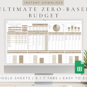 BiWeekly Budget Planner Template | Paycheck Budget Spreadsheet Template for Google Sheets | Monthly Budget Template | Debt Payoff Tracker