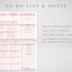 Editable Digital Monthly Calendar Template | Task Tracker Excel | to Do ...