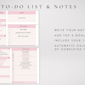 2027 Monthly Calendar Spreadsheet Google Sheets, Simple To Do List, Task Planner Template image 5