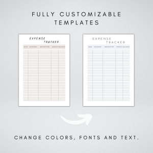 Wedding Budget Planner Printable | Editable Wedding Expense Tracker PDF ...