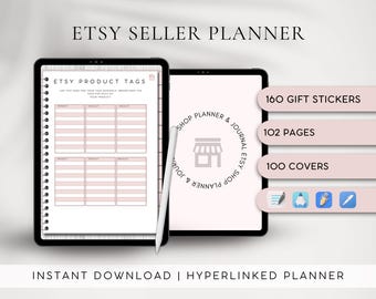 Etsy Shop Planner GoodNotes Notability | Business Organizer, Order, Inventory, and Budget Tracker 2026