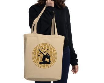 Ecobolsa Yoga Flor de la Vida, the Flower of life, Meditation, Life Flower, EcoBag Yoga