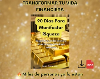 90 Days to Manifest Wealth - Digital Prosperity Journal, Affirmations and Gratitude