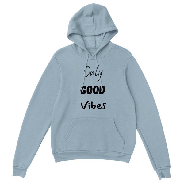 Only Good Vibes Hoodie, Mindfulness, Meditation, Yoga, Fitness sportwear, Spiritual Wear