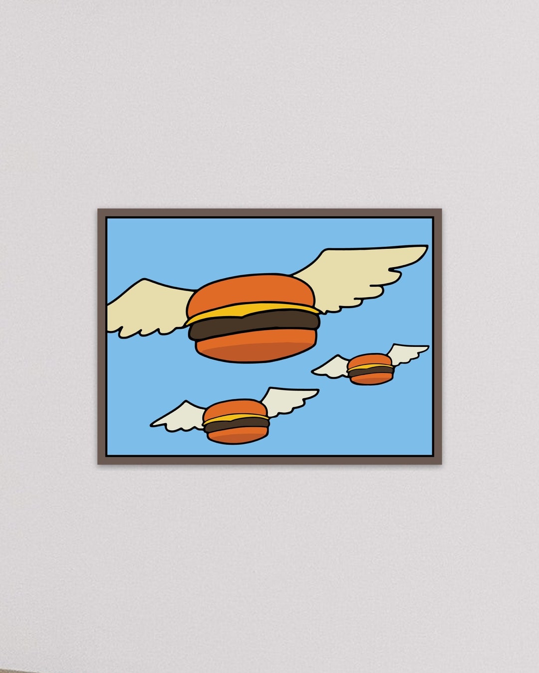 Bob's Burgers Fridge Bob's Burgers Flying Burgers Refrigerator
