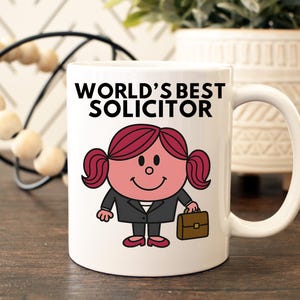 O melhor advogado do mundo, caneca para novo emprego, presentes para advogados, canecas para advogados, canecas personalizadas para novos advogados, canecas para mulheres fortes. Pequenas ideias para presentes