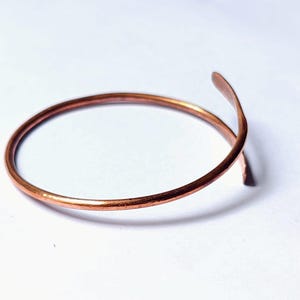 Copper Anklet Set of 2, Pure copper Ankle,cuff foot bangle
