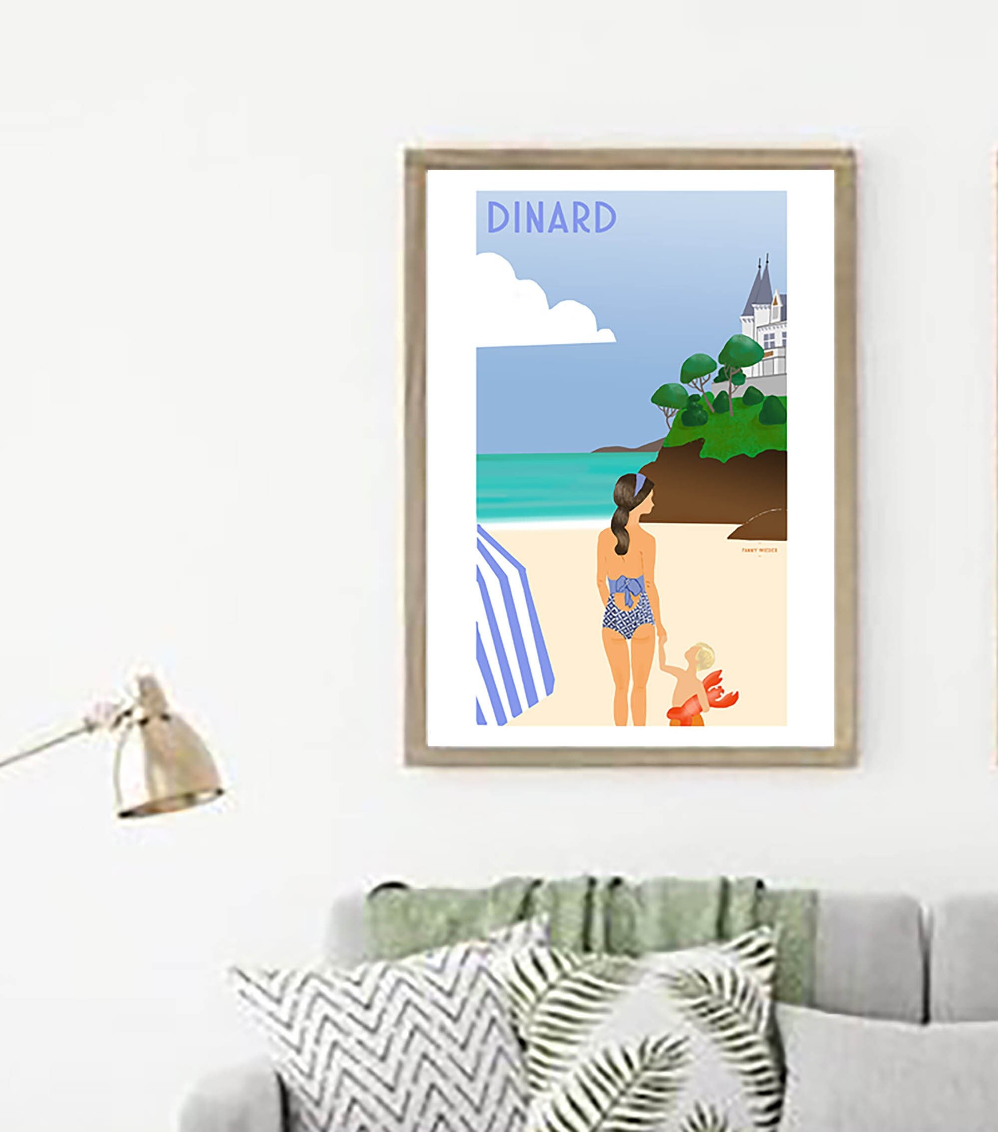 Affiche Décorative Dinard