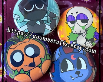 Dandy’s World Halloween Toon Buttons!