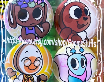 Dandy’s World Easter Toon Buttons!