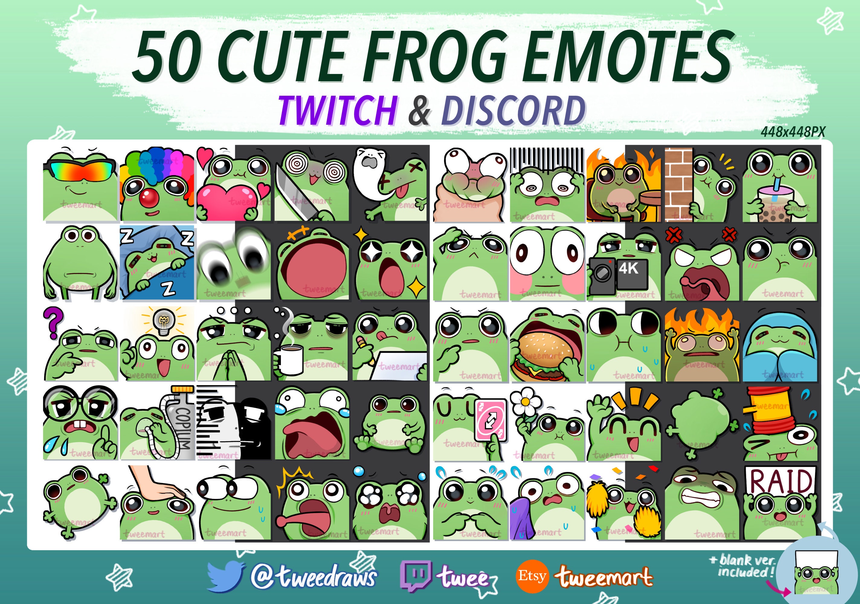 Contracción del gesto de rana - Etsy México, image size:2847x2000