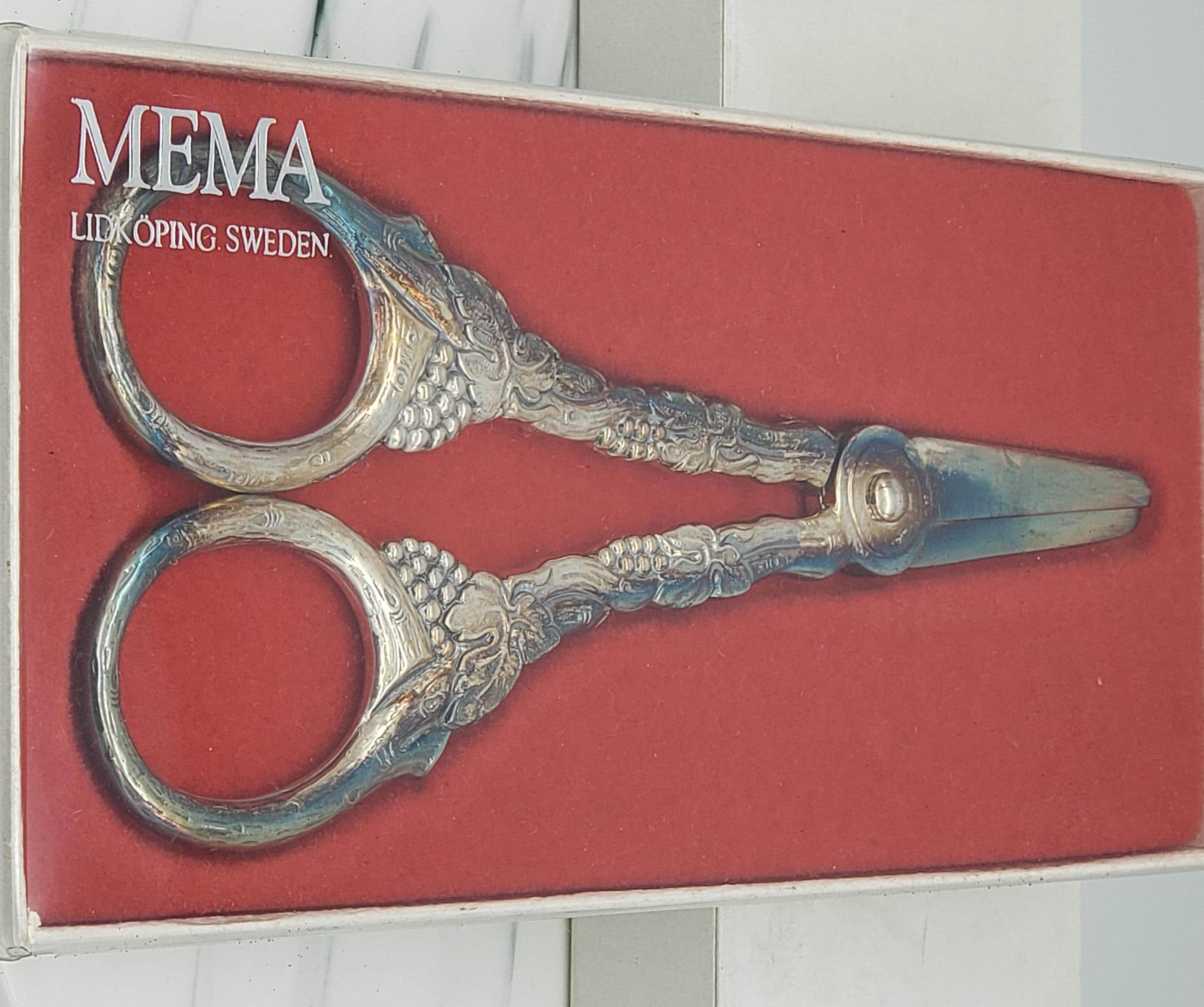 銀メッキ　ブドウ用はさみ　スウェーデン製　ビンテージ ブドウはさみ 銀メッキ MEMA スウェーデン製 ヴィンテージ フード
