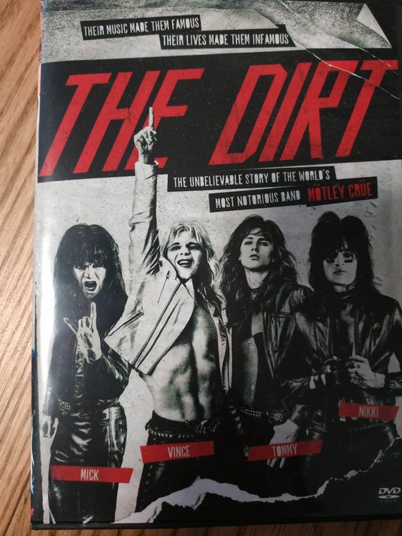 Motley Crue the Dirt DVD Oop Rare - Etsy