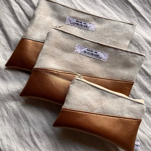 Tasche Kunstleder Kosmetiktasche