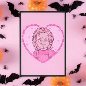 Chucky Childs Play Inspired Print Halloween Decor Horror - Etsy