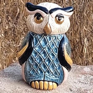 ceramic owl l sculptureart, owl decor, owl figurine, owl gift, owl lover gift, owl art