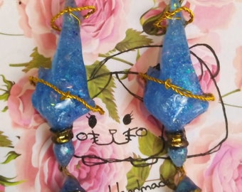 Aetheryt Kristall FFXIV Inspirierte Ohrringe/Charm