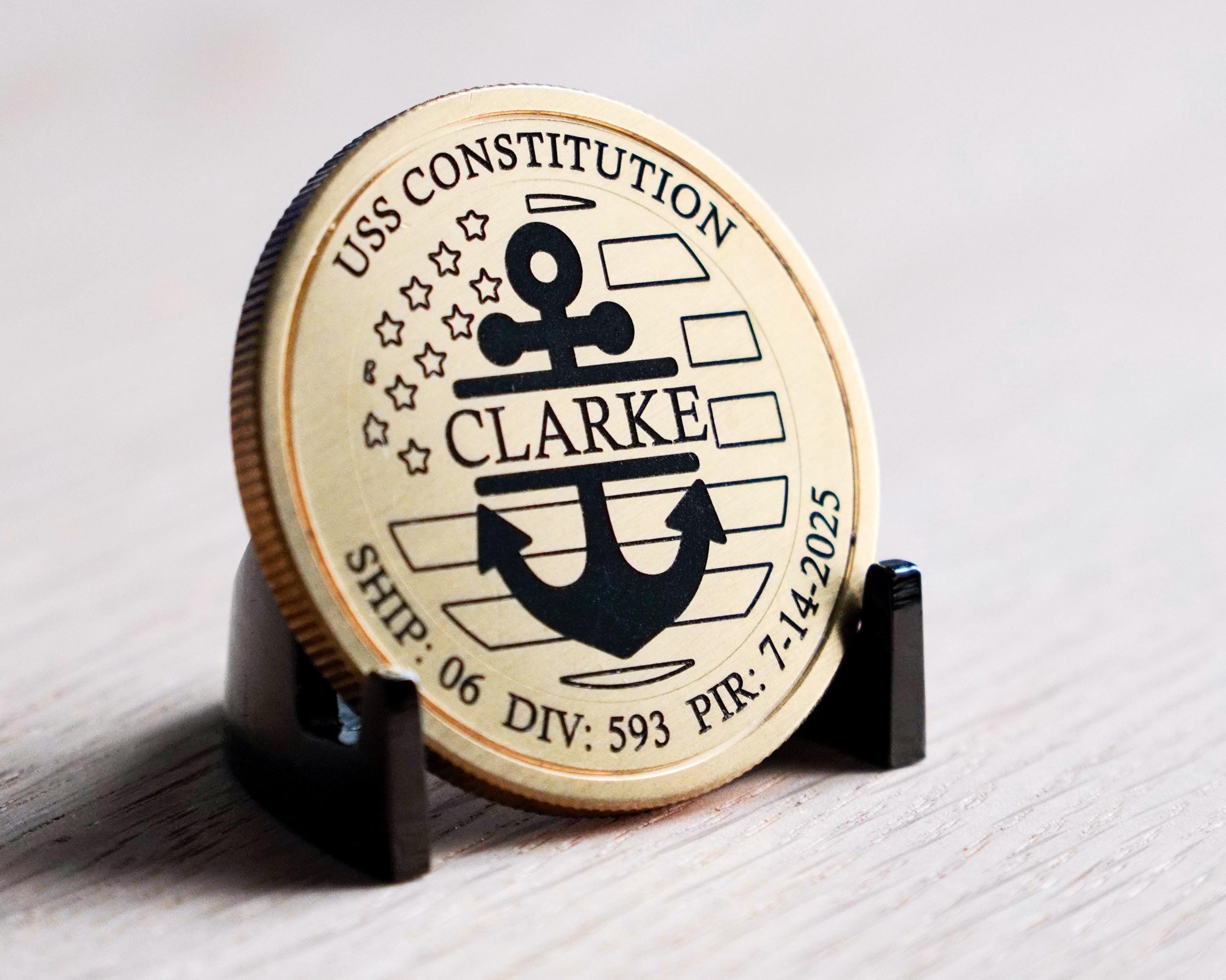 Navy challenge coin - Etsy 日本
