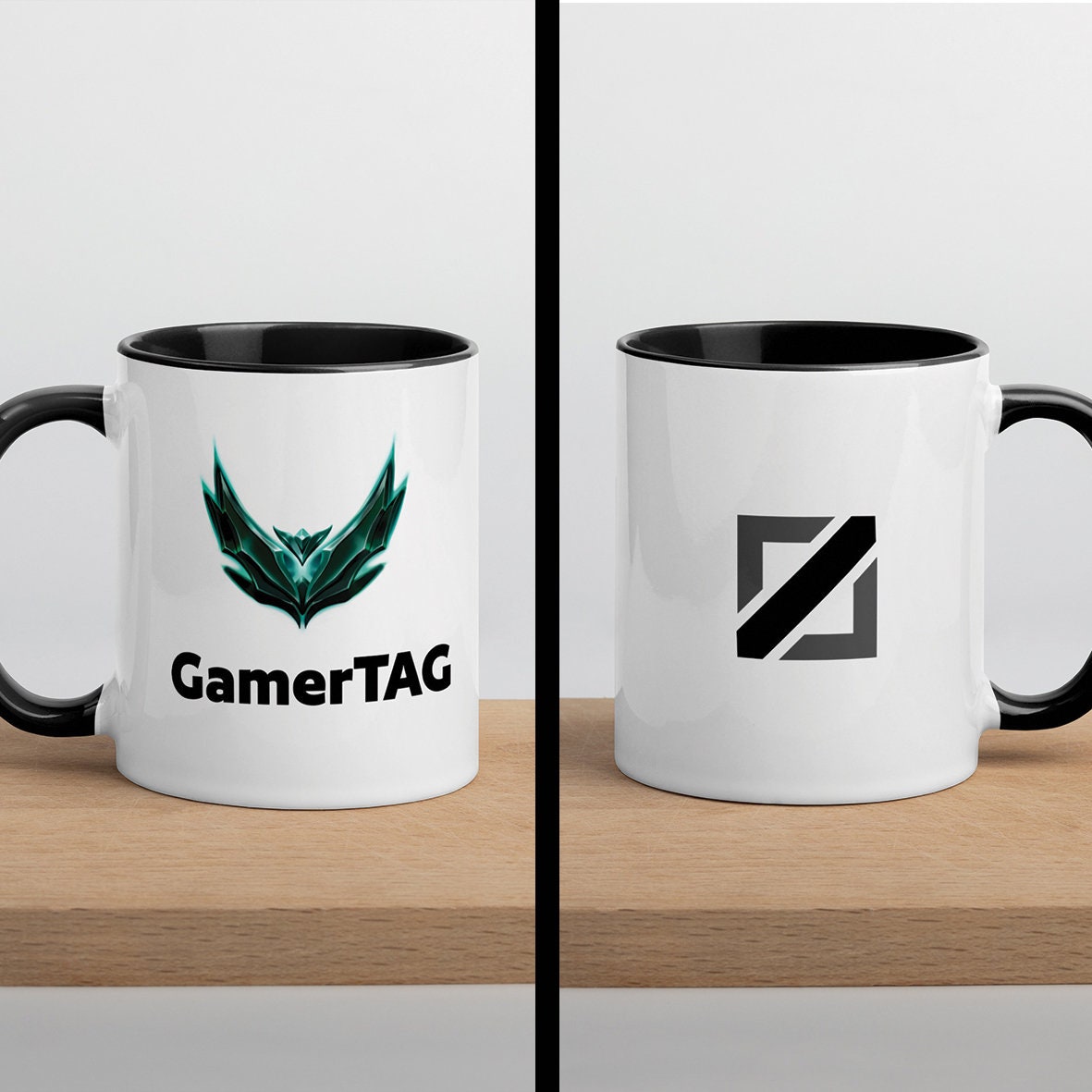 Mug Personnalisé League Of Legends | Lol Moba - Gamertag Platine Sup/Mid Jungle Adc Top 5 Coloris