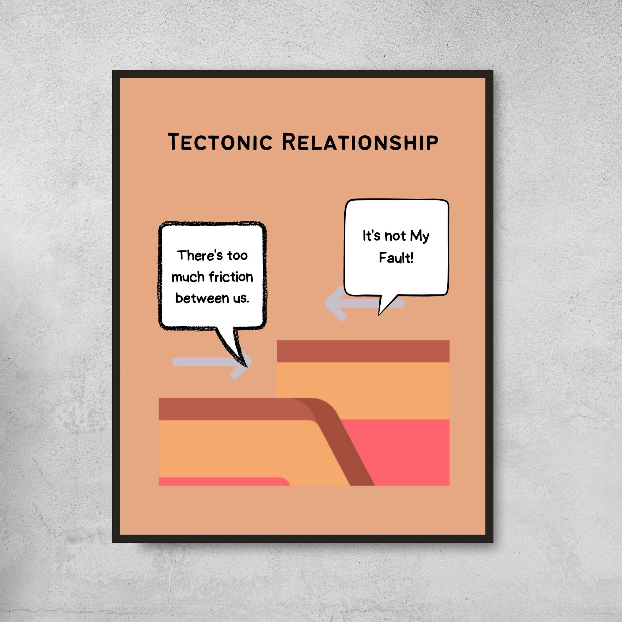 Set of 8 Funny Geography Posters Puns and Memes Printable Etsy UK