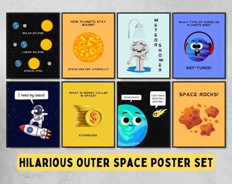 Set of 8 Funny Statistics Puns and Memes Posters Printable - Etsy