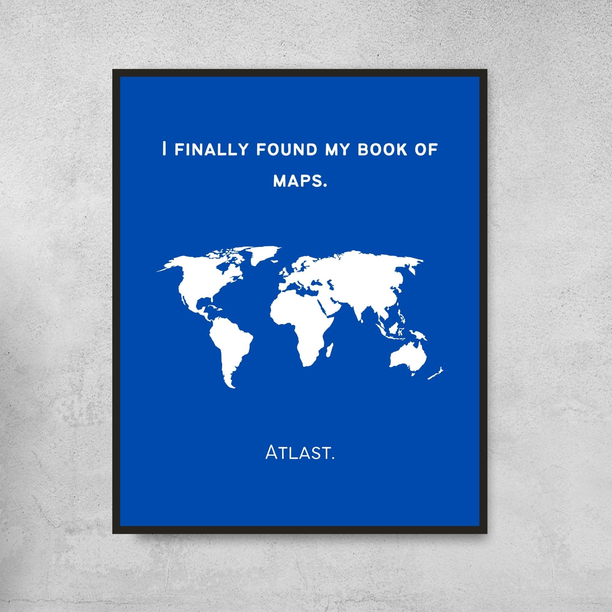 Set of 8 Funny Geography Posters Puns and Memes Printable Etsy UK