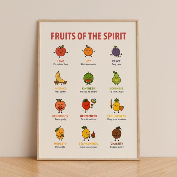 What Are The 12 Fruits Of The Spirit In The Bible