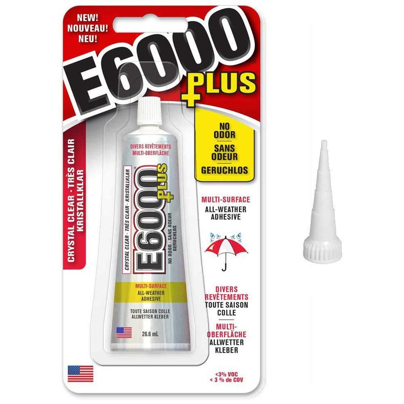 E6000® PLUS Original USA Glue for Craft & Hobby Adhesive / Glue image 2