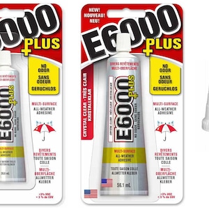 E6000® PLUS  Original USA Glue for Craft & Hobby Adhesive / Glue