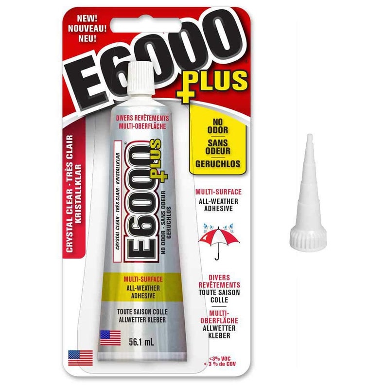 E6000® PLUS Original USA Glue for Craft & Hobby Adhesive / Glue image 6