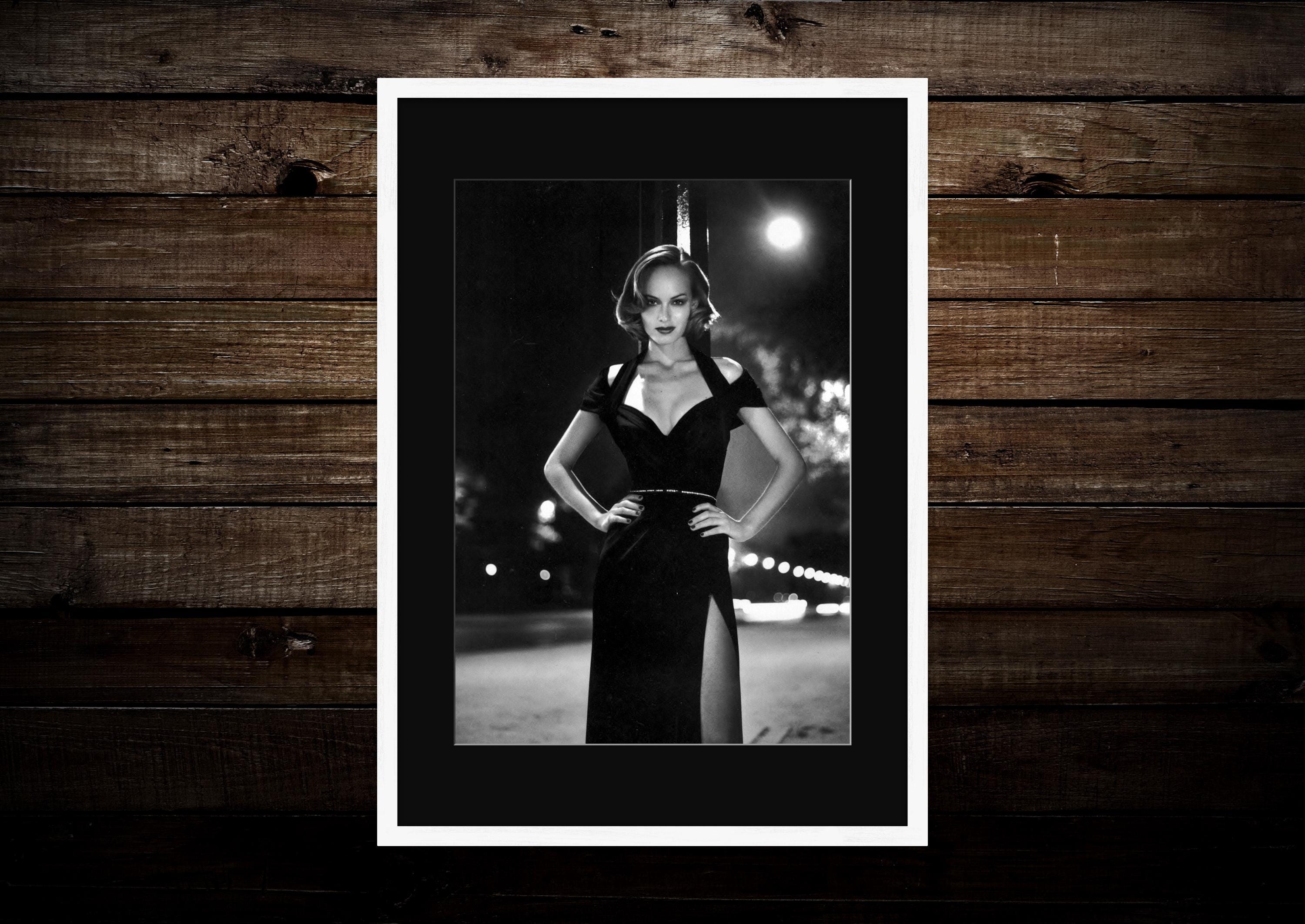 Sonic Editions Helmut Newton Framed Fashion Photography Print