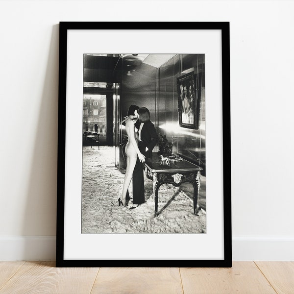 Passepartout | Helmut Newton Mannequins Quai d Orsay 1977 | Helmut Newton | Mounted & Framed print