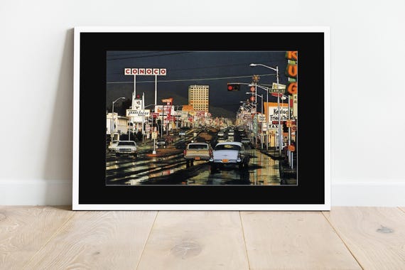 Fine Art Photo of Route 66 by Ernst Haas | Route 66, Albuquerque