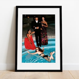 Una celebrazione di Helmut Newton in Vogue / Foto di Helmut Newton Vigue Fine Art / Cornice con passe-partout