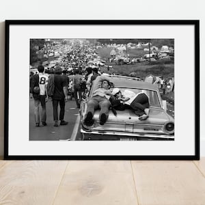 Woodstock Fine Art photo | Woodstock 1969 | 3 Days of Peace & Music | Fine Art Gallery Frame