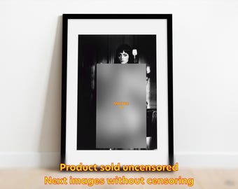 Fine Art-foto van Helmut Newton-kunst | Helmut Newton Carrie Leigh Fine Art-foto | Galerijlijst