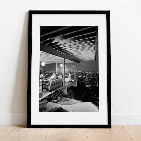 Julius Shulman Case Study House #22 | Julius Shulman print | Mounted & Framed print