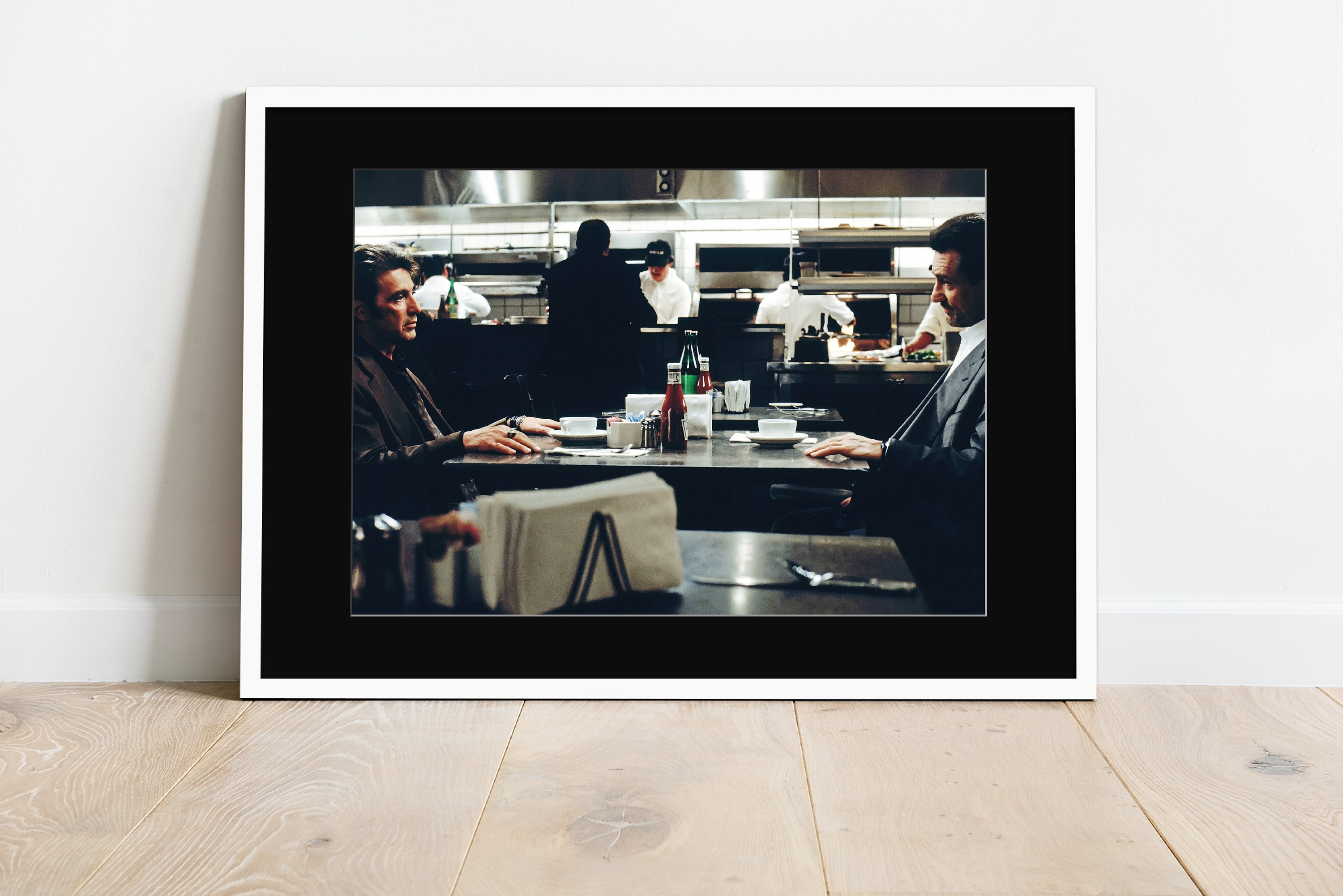 Heat Restaurant Scene Print Heat Al Pacino Robert De Niro - Etsy