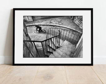Photo d'art d'Henri Cartier-Bresson | Hyères, France, 1932 | Impression encadrée avec passe-partout