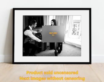 Helmut Newton Vanessa Paradis Fine Art photo | Framed Fine Art vintage print with Matboard