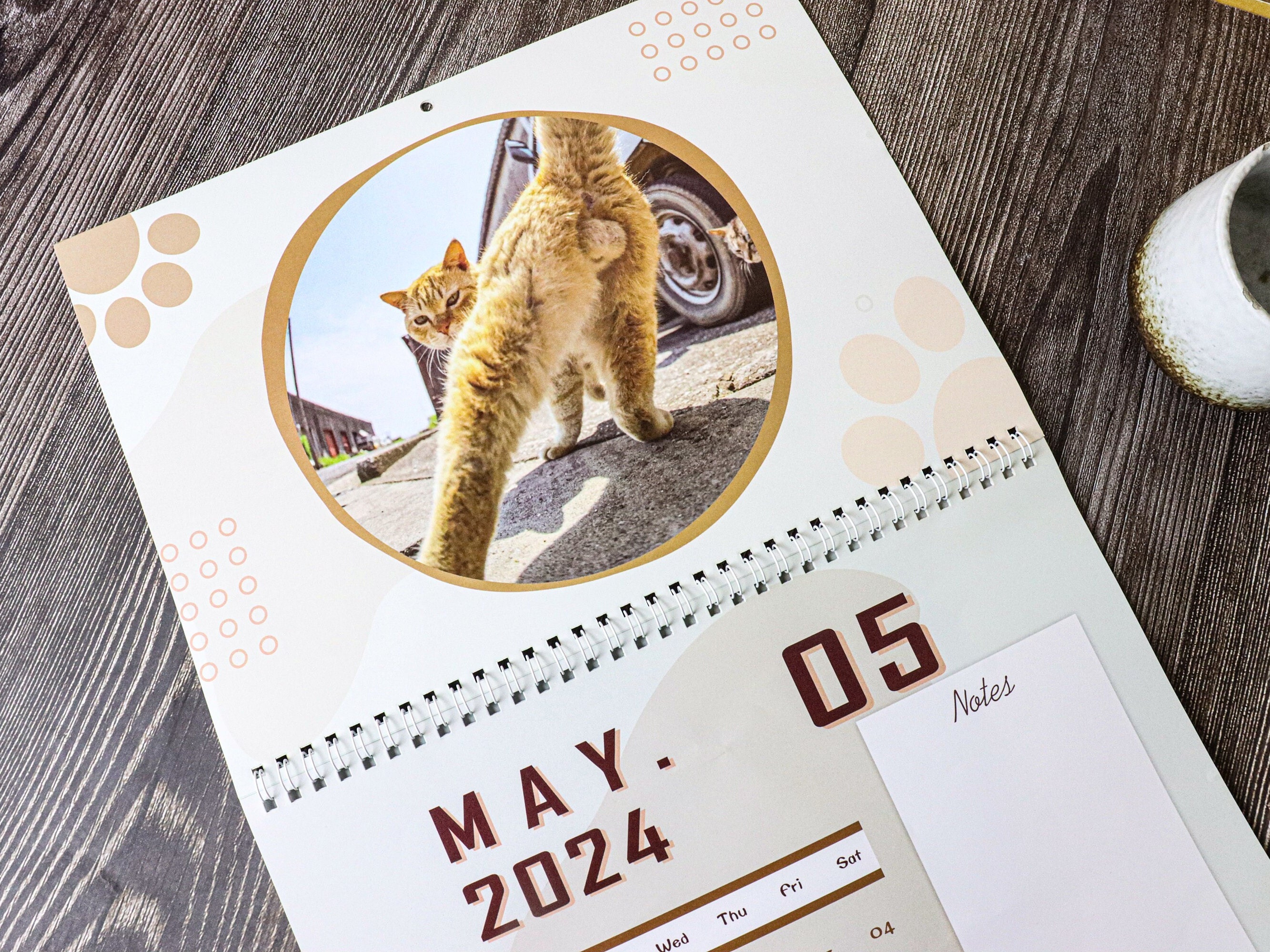 2024-cat-balls-calendar-funny-gift-exchange-curious-etsy-australia