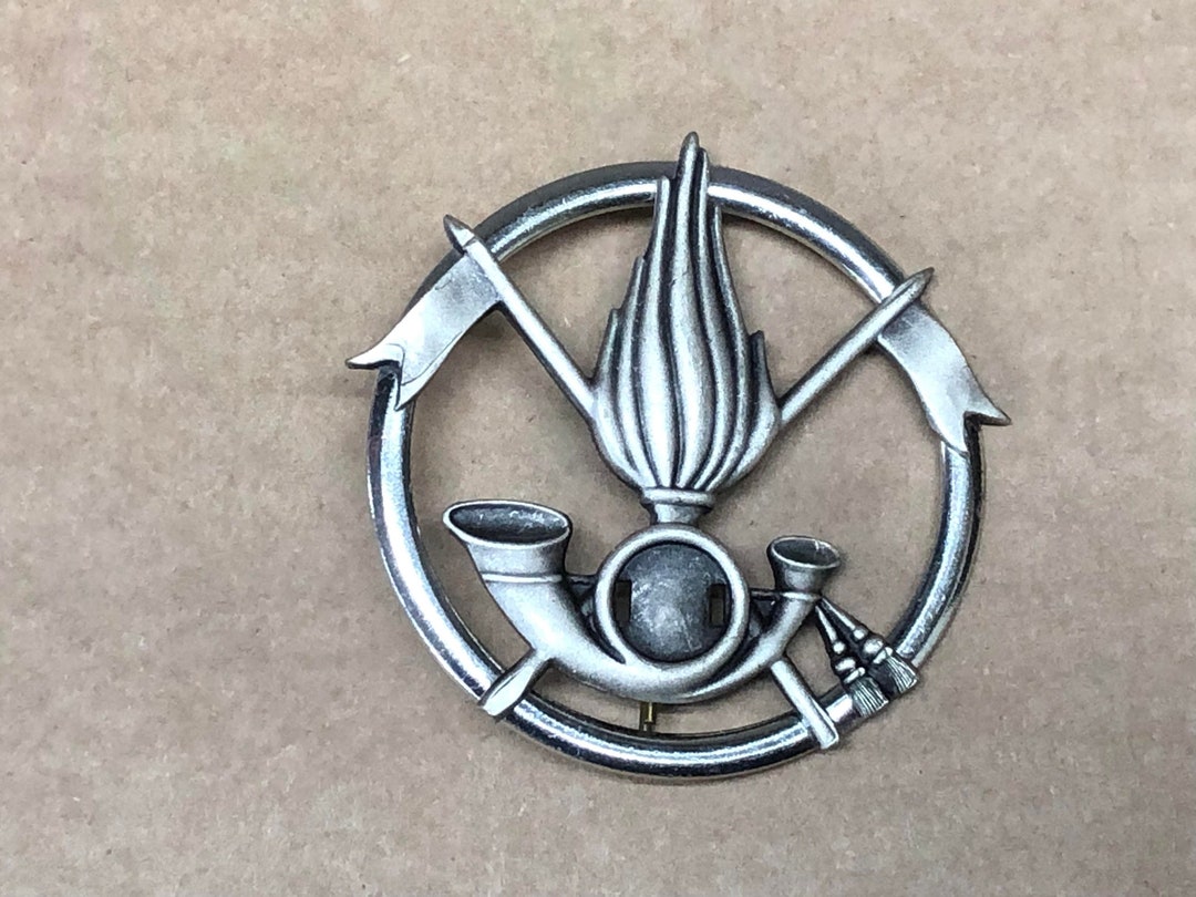 Spilla Con Distintivo Da Tiratore Scelto Dell'esercito Degli Stati Uniti In Argento Sterling Con Croce Di Ferro - Italia - Foto 8