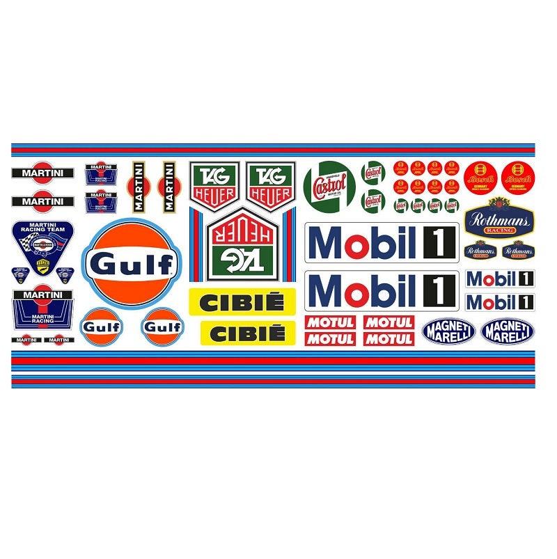 Décalcomanies / Autocollants Chapal Pub - Échelle 1/43 - Pour Modélisme