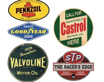 5x ヴィンテージオールドスクールステッカーカルトステッカー