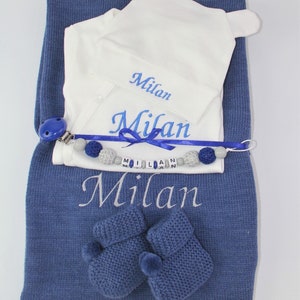 Baby first set with name Blue
